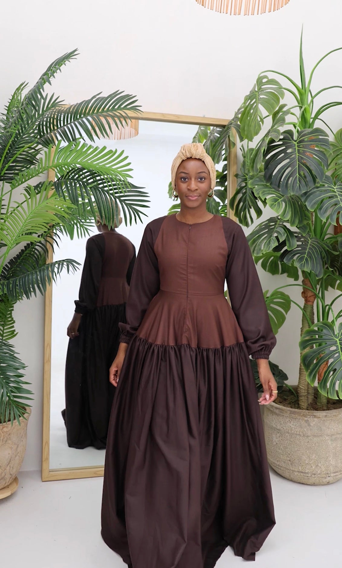 Two-tone Samira Dress