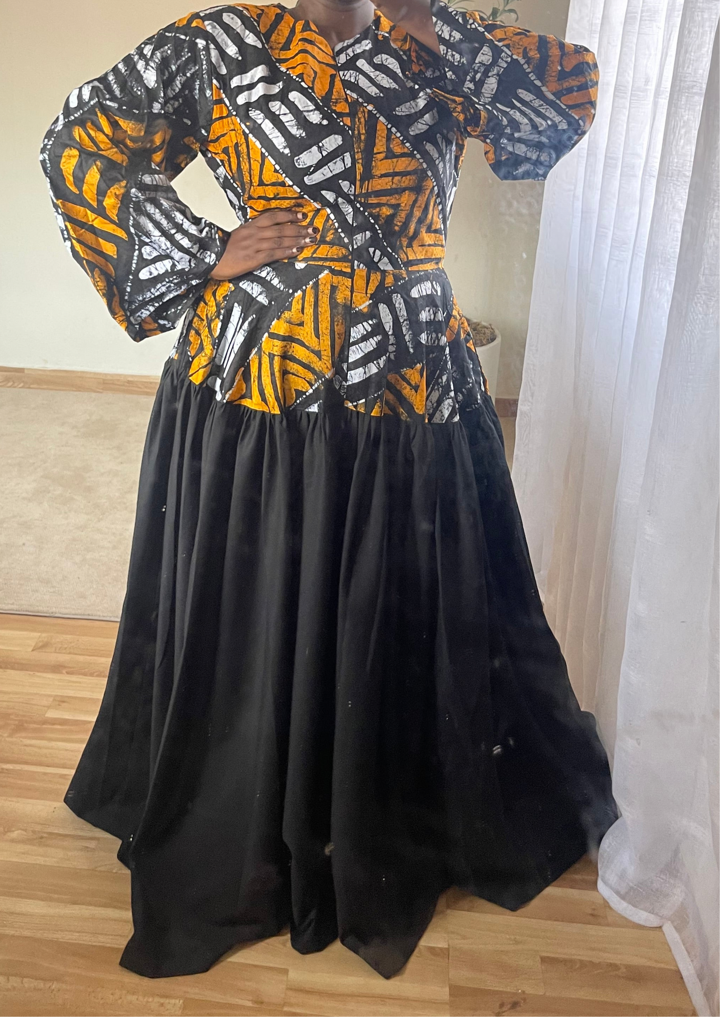 (Adire) Samira Dress - Size 14