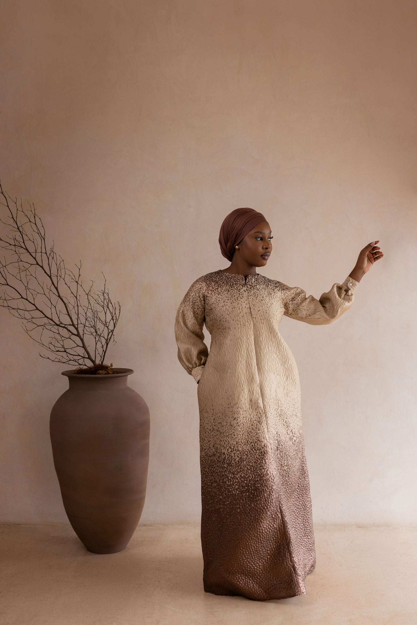 Dana Damask Dress