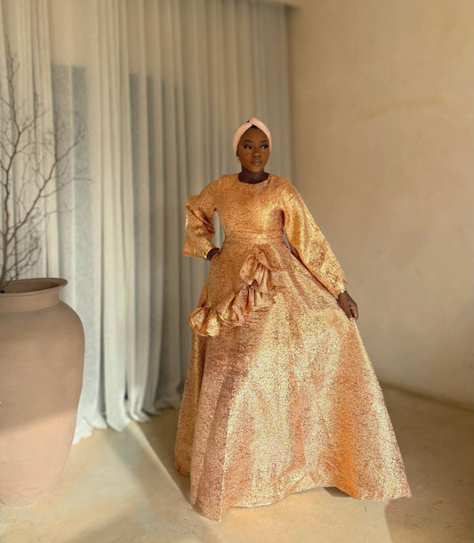 Maya Damask Dress