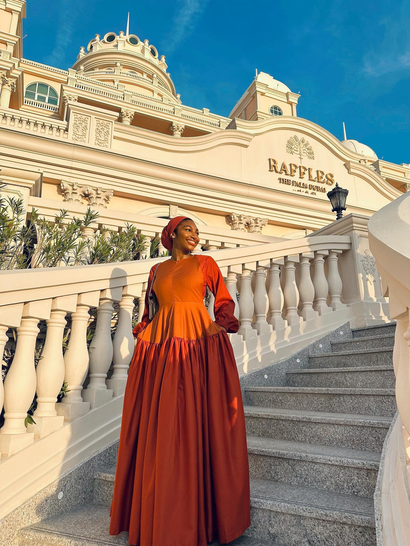 Two-tone Samira Dress