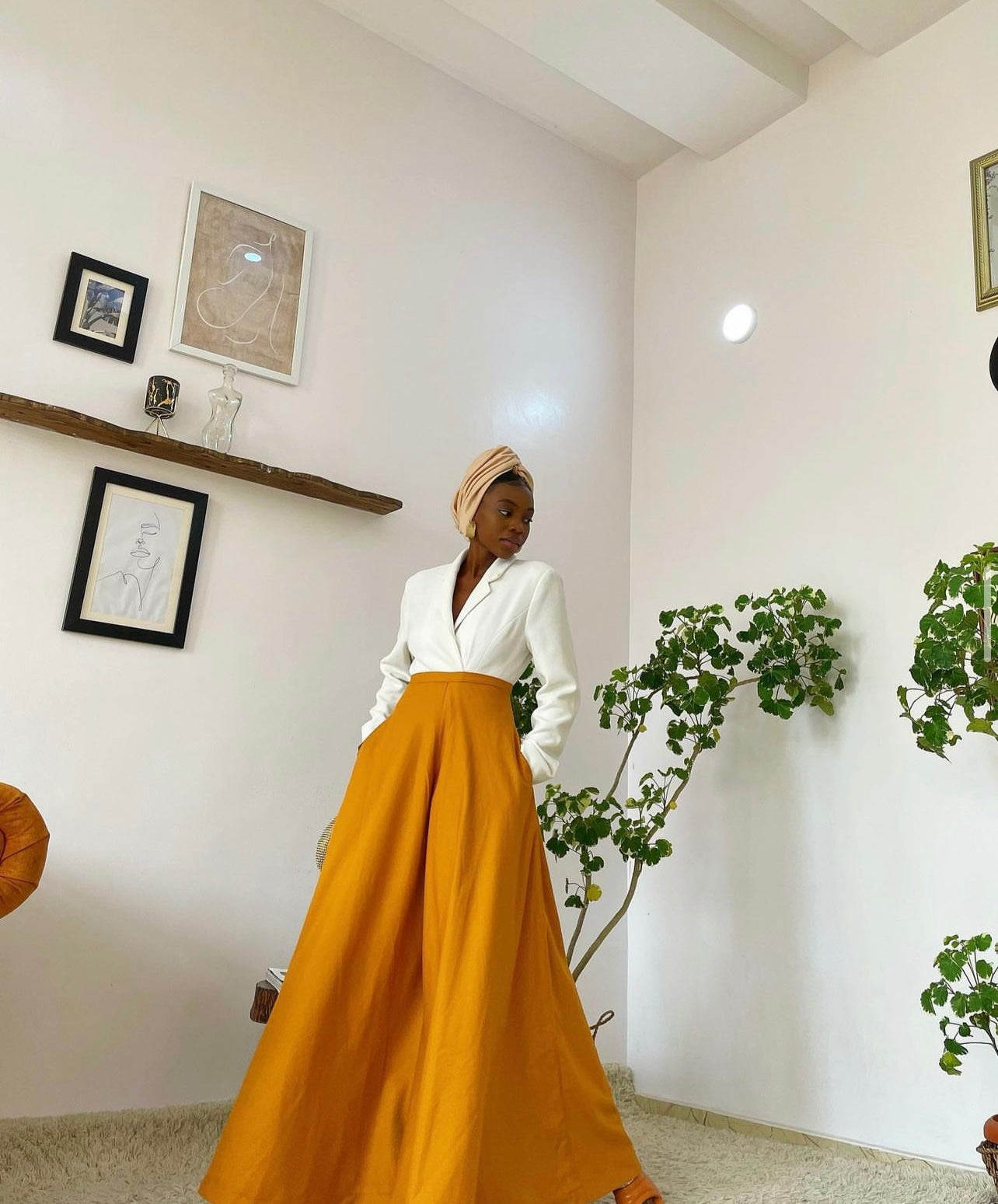 Navy blue Sahma pant - Size 12