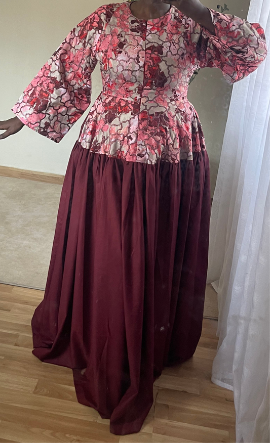 (Print) Samira Dress - Size 12
