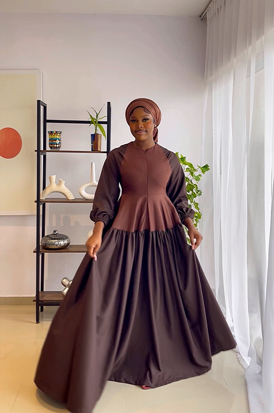 Two-tone Samira Dress