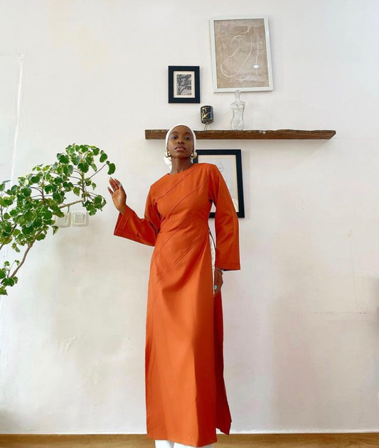 Burnt Orange - Size 12 - Cadar Tunic