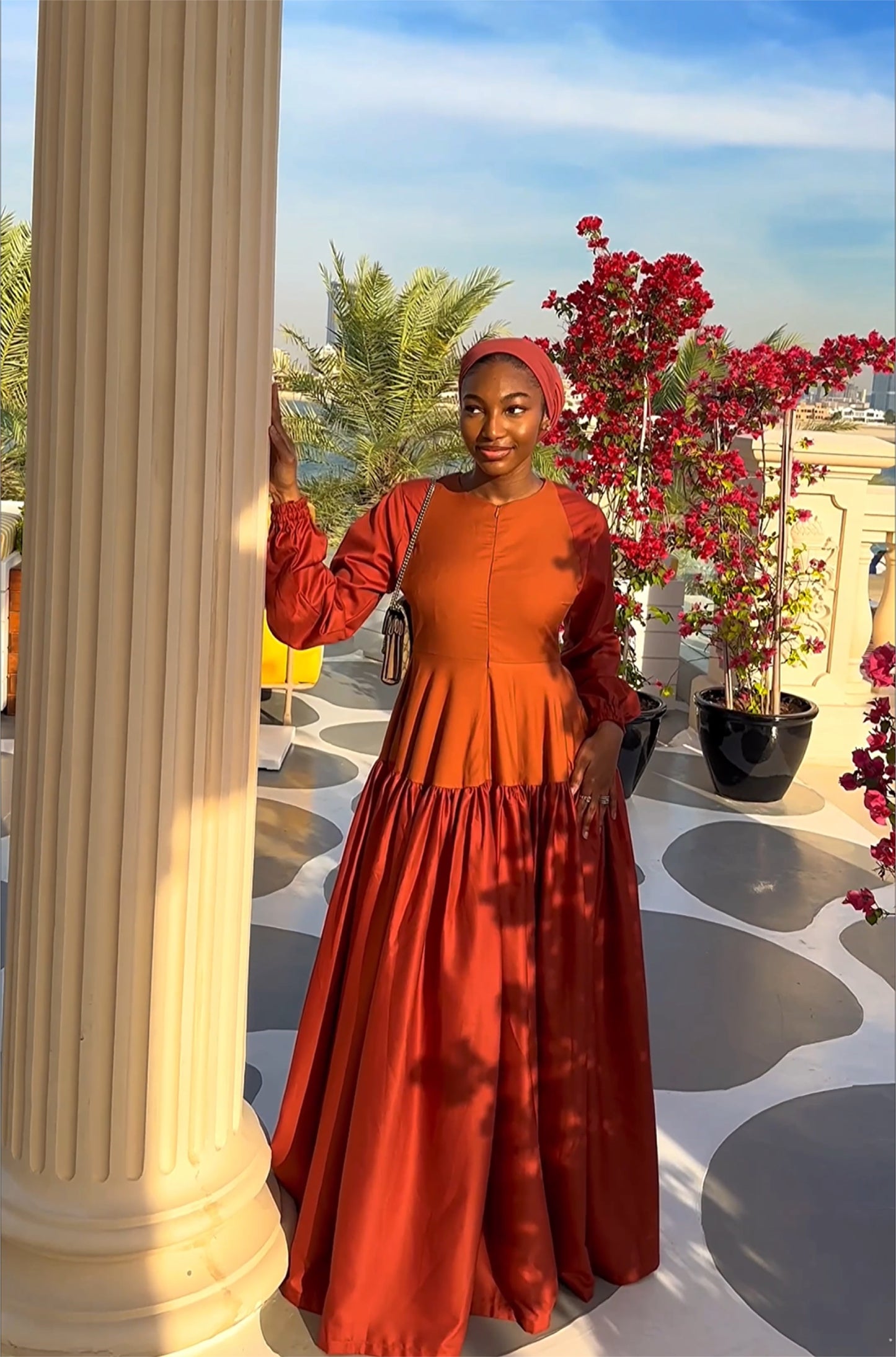 Two-tone Samira Dress