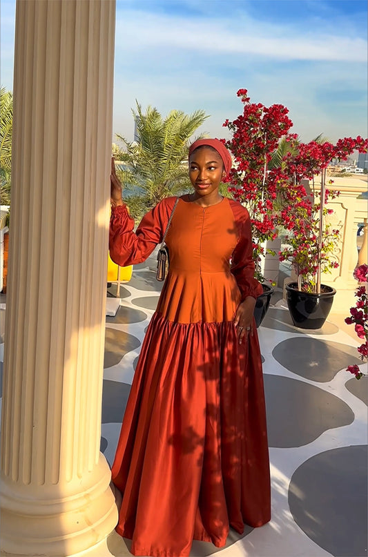 Two-tone Samira Dress
