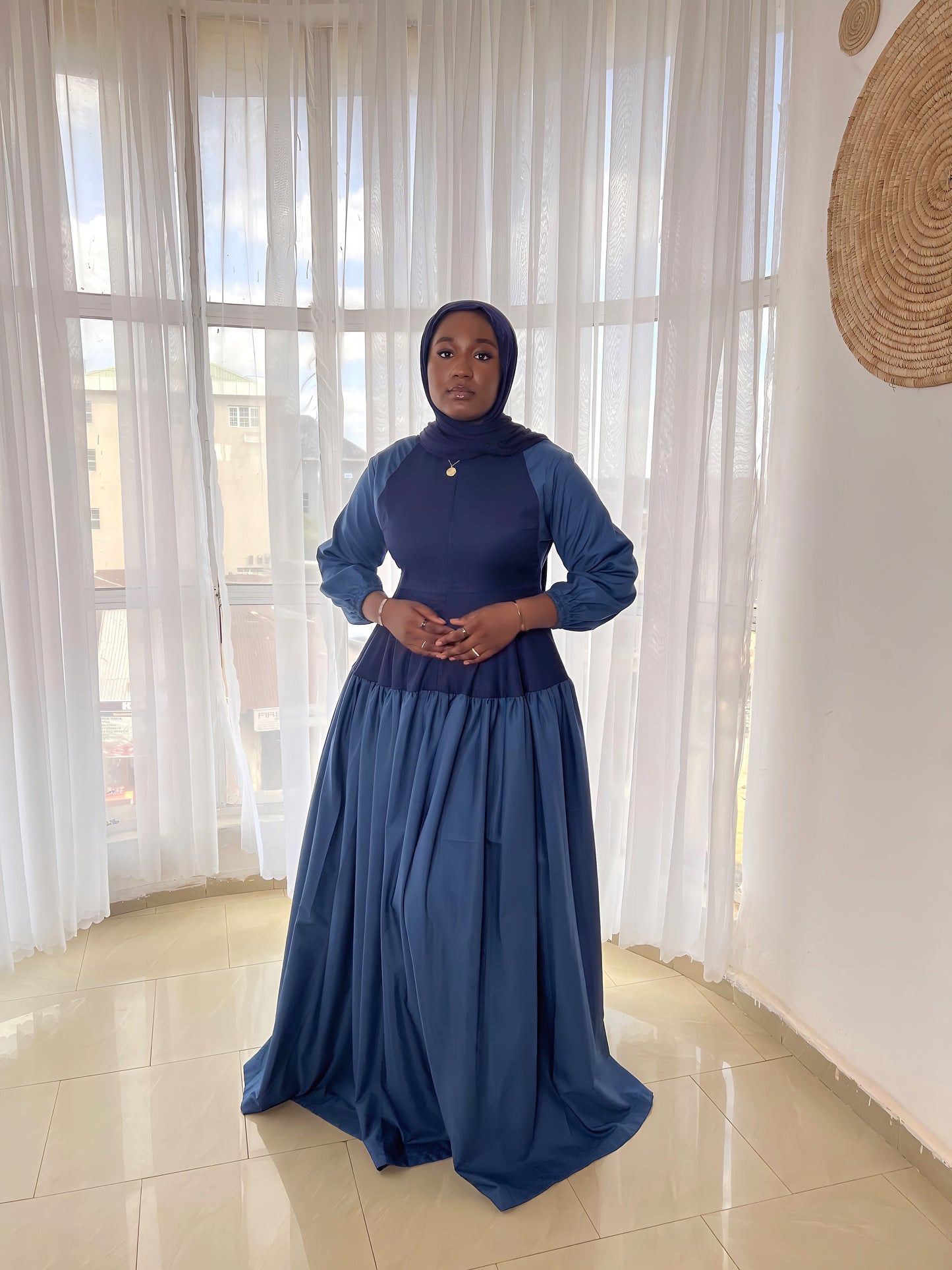 Two-tone Samira Dress