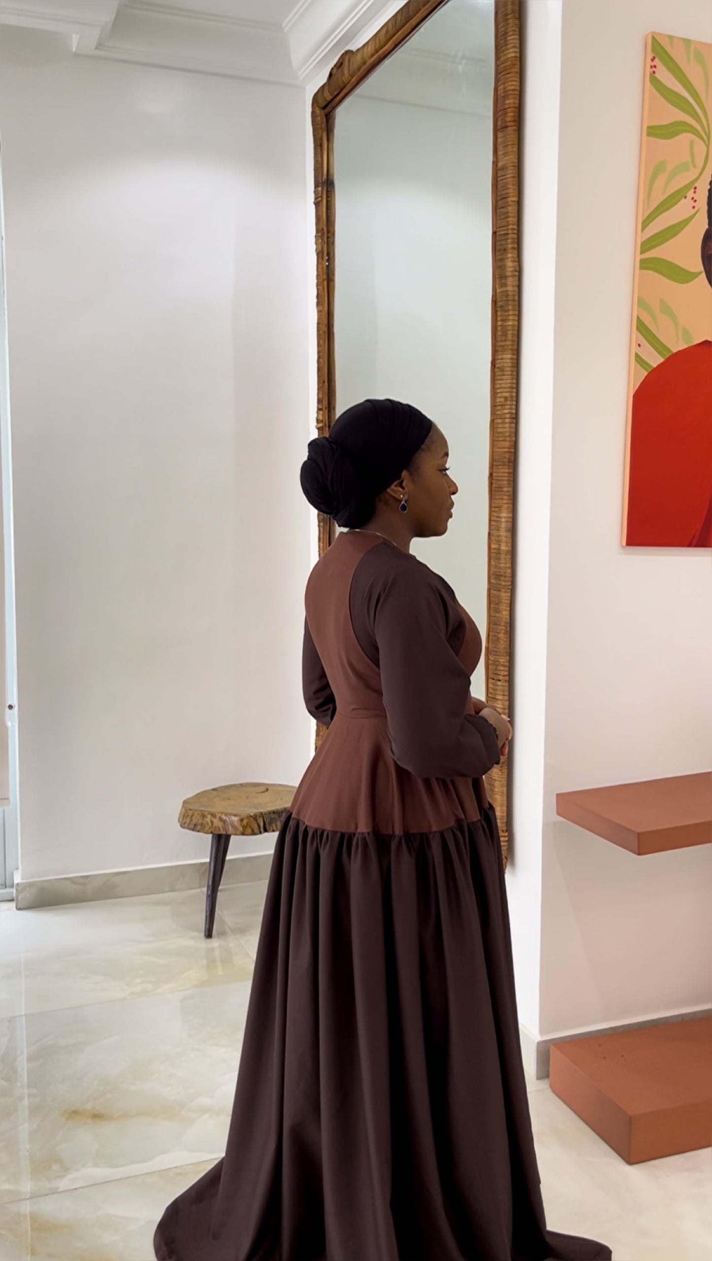 Two-tone Samira Dress