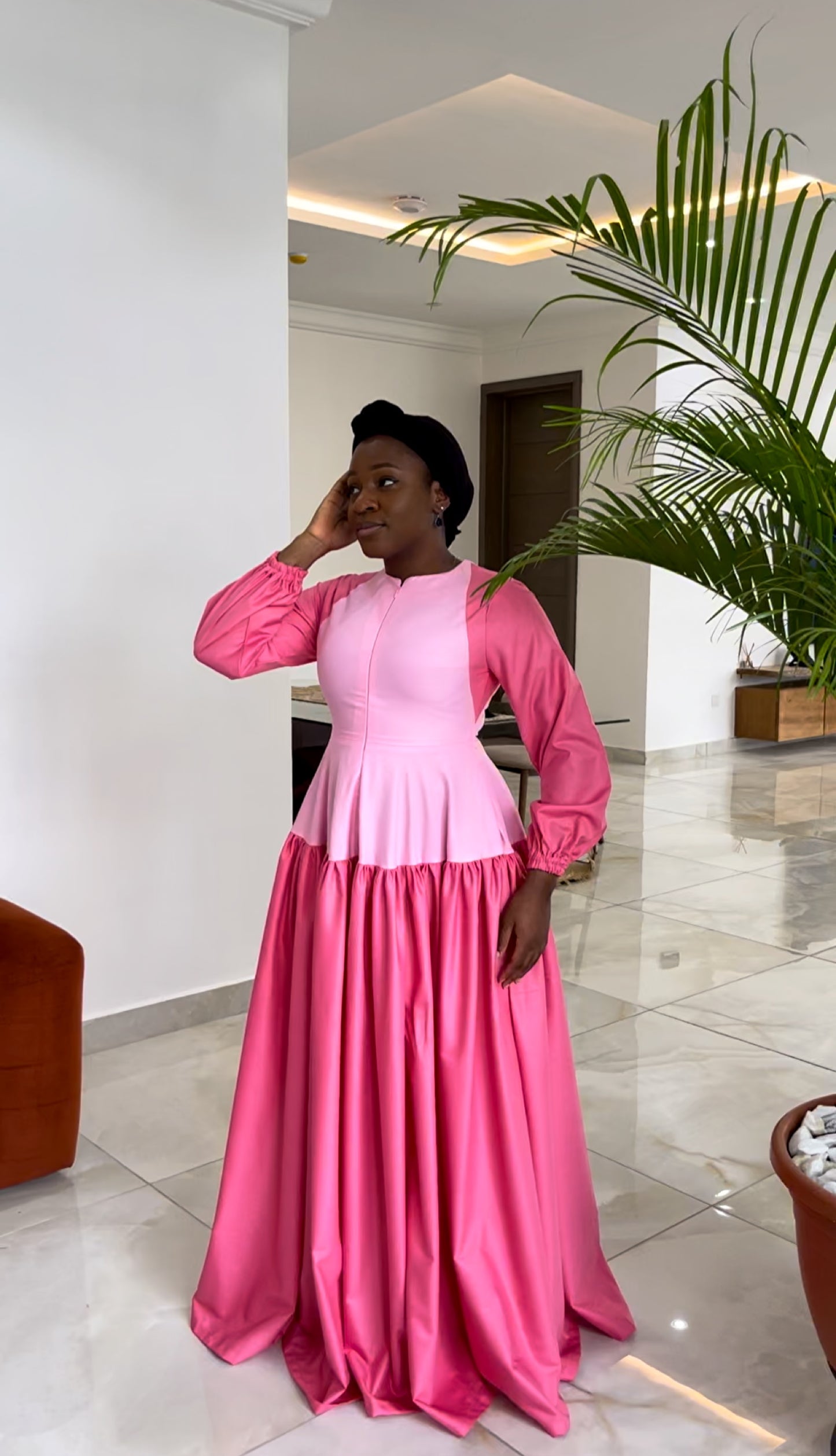 Two-tone Samira Dress
