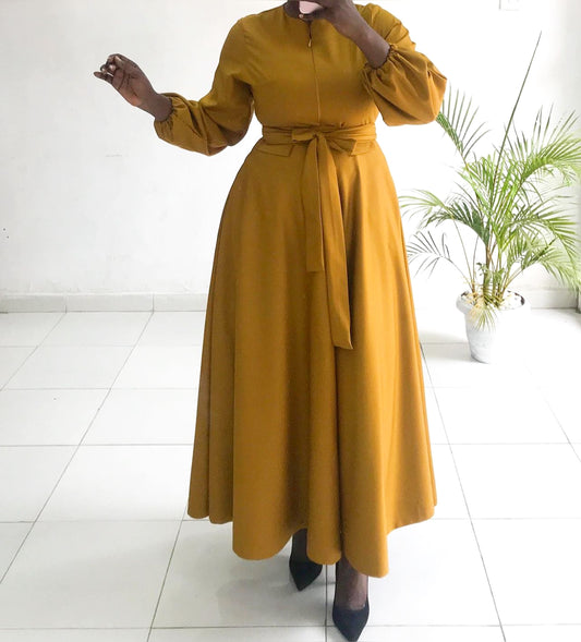 Mustard- Size 12 - Sami Dress